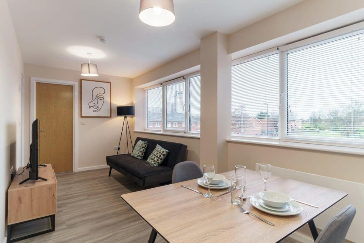 Fantastic 1 Bed Flat Manchester - Sleeps 3 المظهر الخارجي الصورة