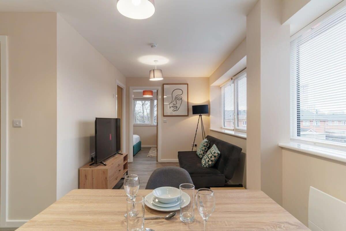 Fantastic 1 Bed Flat Manchester - Sleeps 3 المظهر الخارجي الصورة
