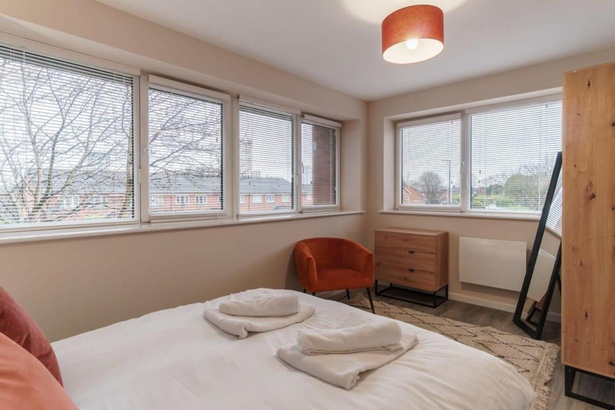 Fantastic 1 Bed Flat Manchester - Sleeps 3 المظهر الخارجي الصورة