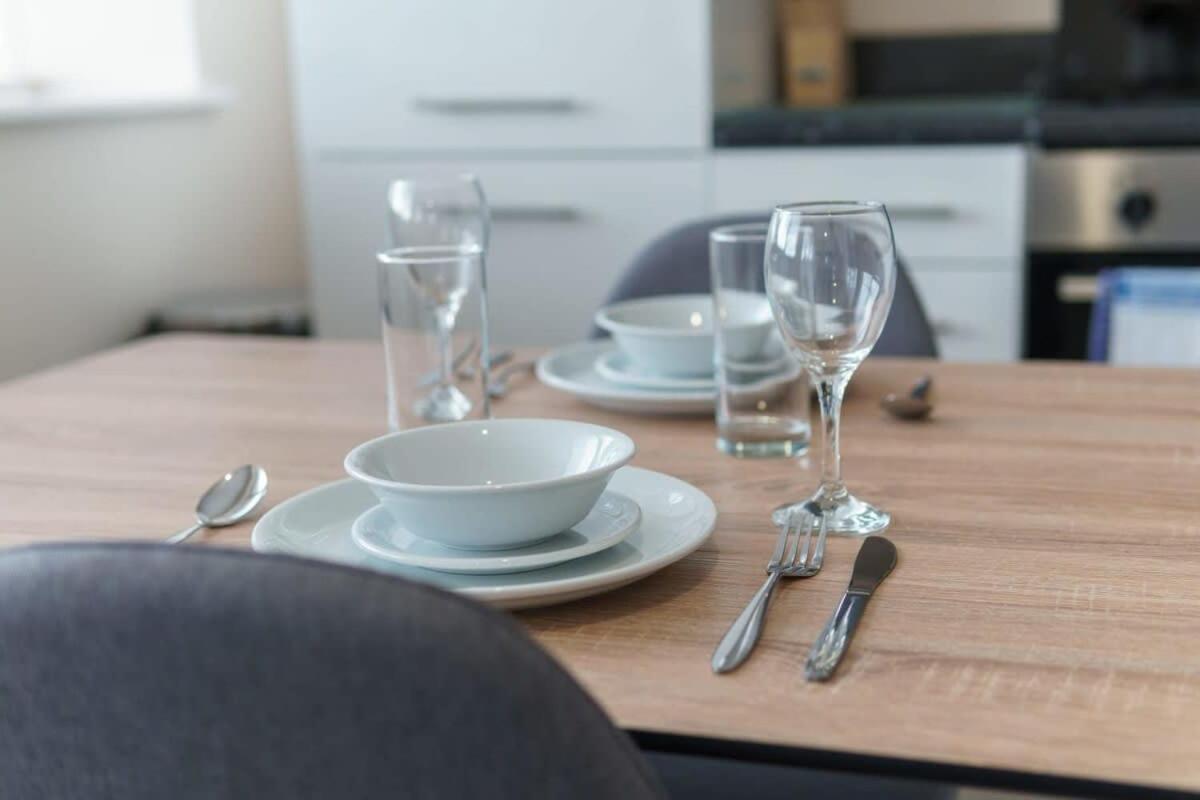 Fantastic 1 Bed Flat Manchester - Sleeps 3 المظهر الخارجي الصورة